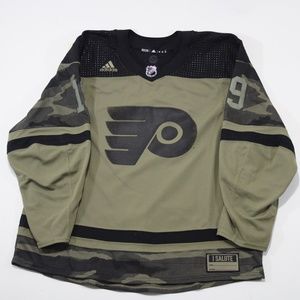 Philadelphia Flyers Military Appreciation Derick Brassard Adidas MiC 56